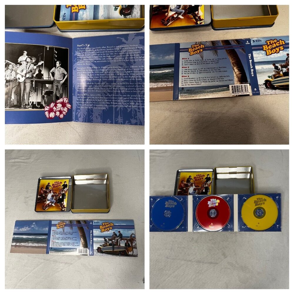The Beach Boys Collectors Edition 3-CD Set In Decorative Tin Case - Picture 9 of 16